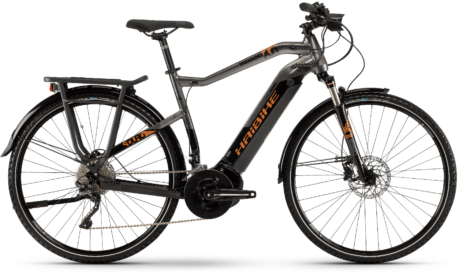 Фотография Haibike 28" SDURO Trekking 6.0 i500Wh (2019) 2019 black